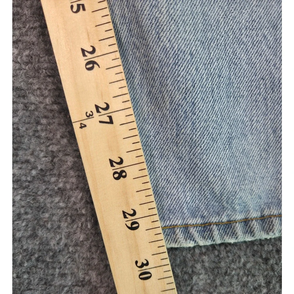 Vintage 90s Levi's 501 Jeans Mens 40x32 Light Wash Denim Made in USA Distressed